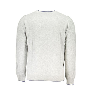 Gray Fabric Sweater