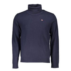 Blue Fabric Sweater