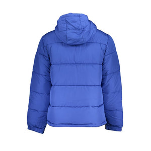 Blue Polyester Jacket