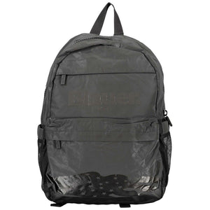 Schwarzer Polyester-Rucksack