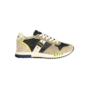 Blauer Verde Poliuretano Men Sneaker