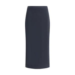 Midi Skirt with pleated detail