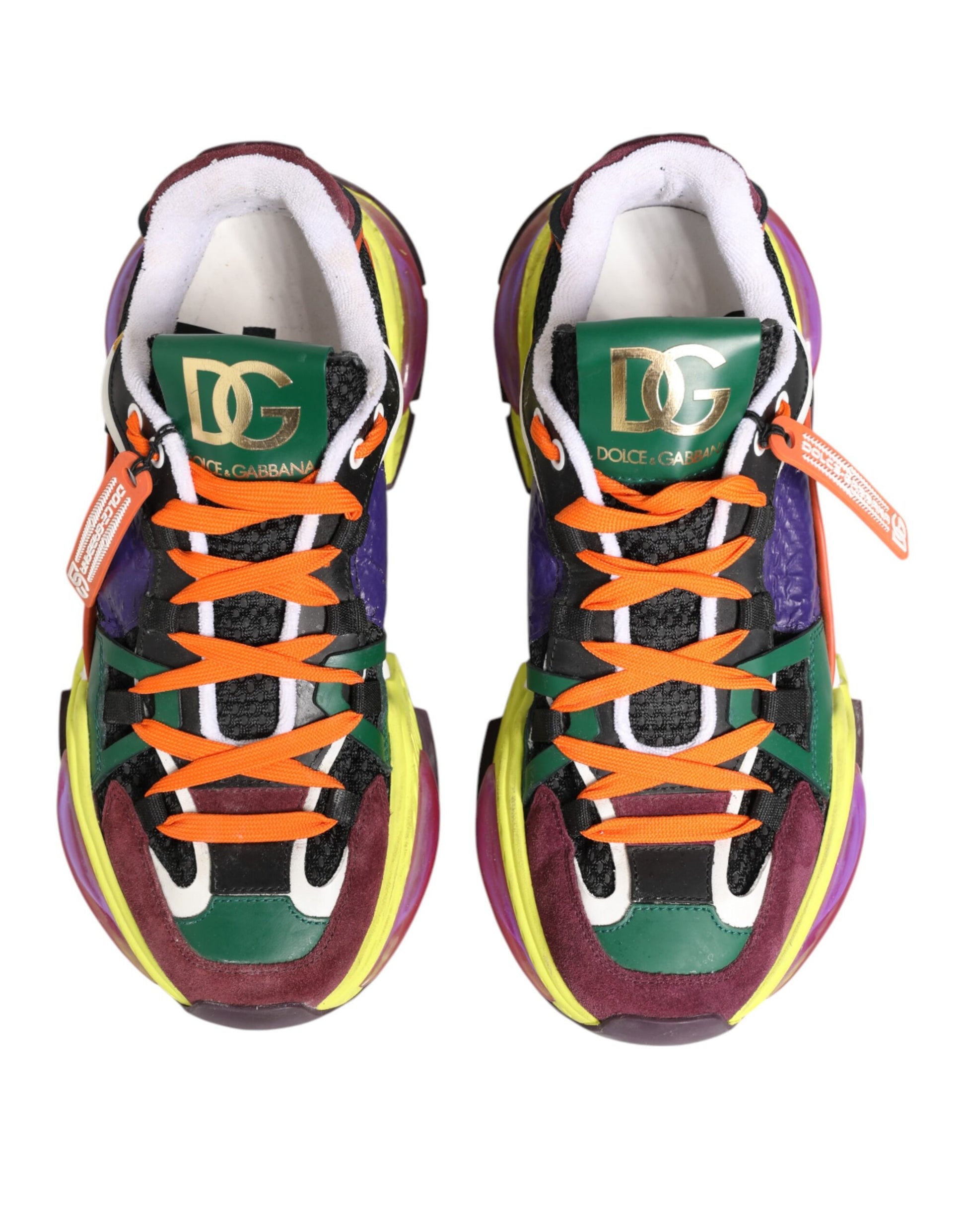 Dolce & Gabbana Multicolor Airmaster Men Sneaker Shoes