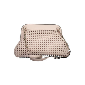 Pink Polyethylene Handbag