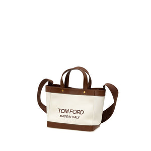 Beige Cotton Tote Bag