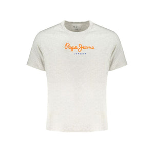Gray Cotton T-Shirt