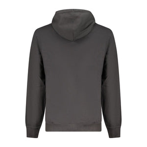 Black Cotton Men Sweater