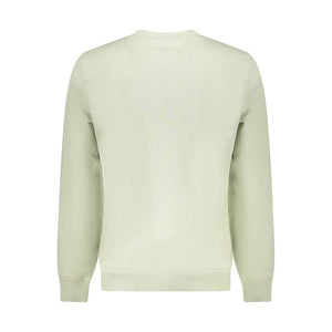 Grüner Baumwollpullover für Herren