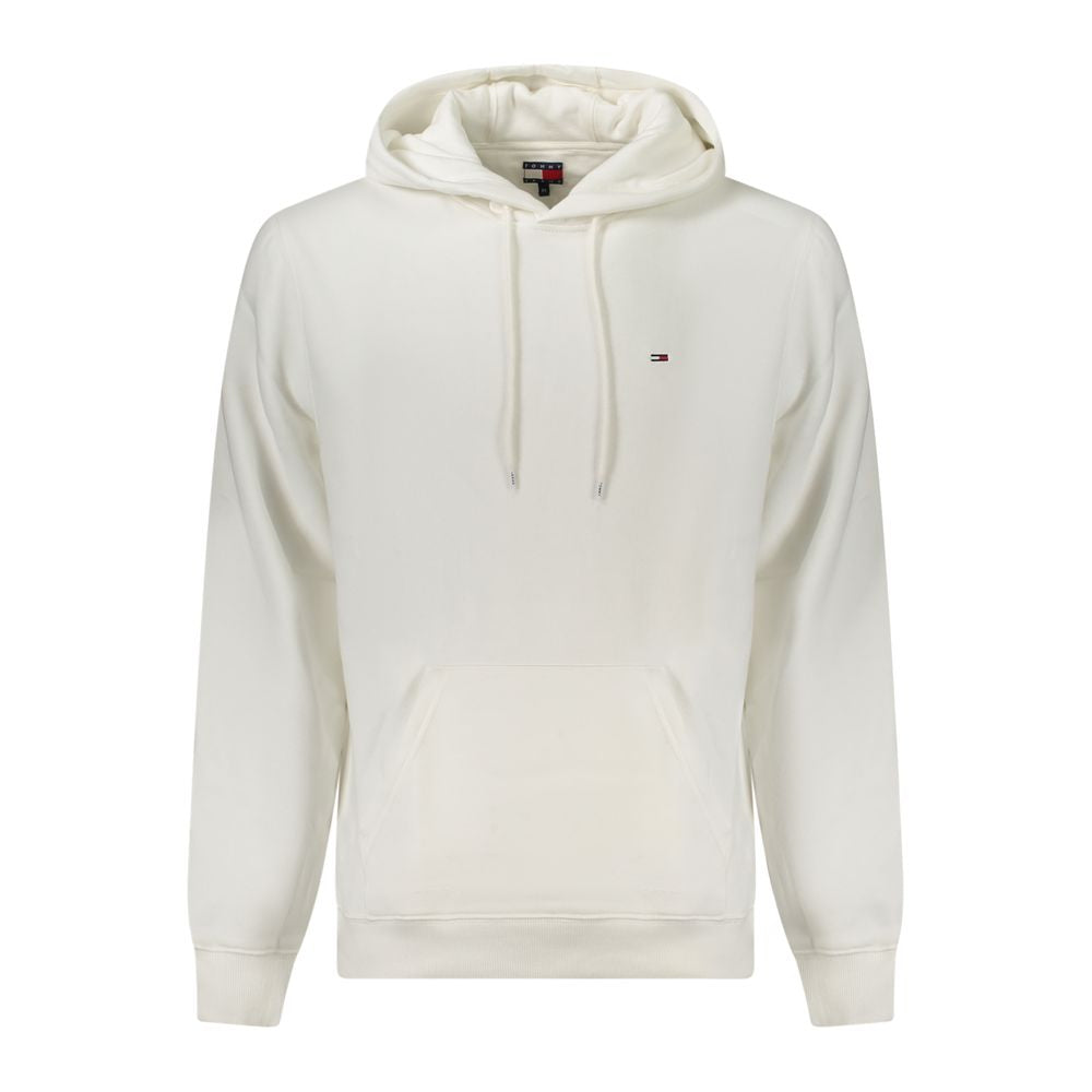 Weißer Baumwollpullover für Herren