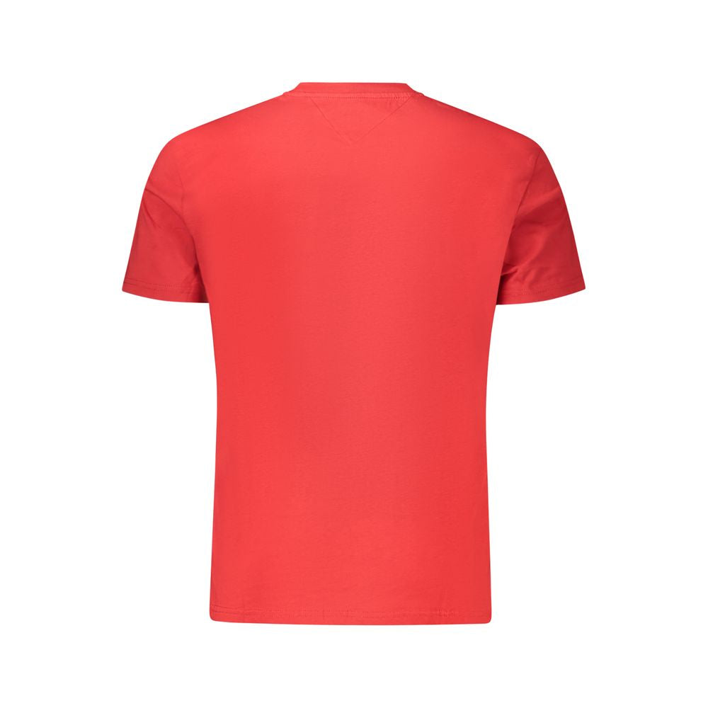 Rotes Herren-T-Shirt aus Baumwolle