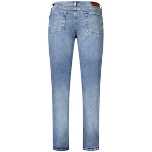 Blaue Baumwolljeans für Herren