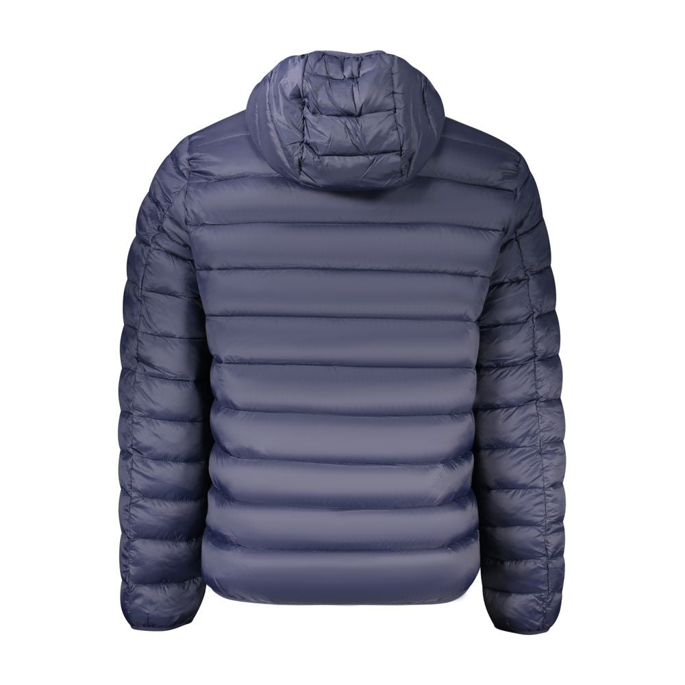 Blaue Polyamid-Herrenjacke