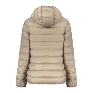 Beige Polyamide Women Jacket