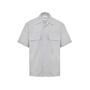 Blue Cotton Shortsleeve