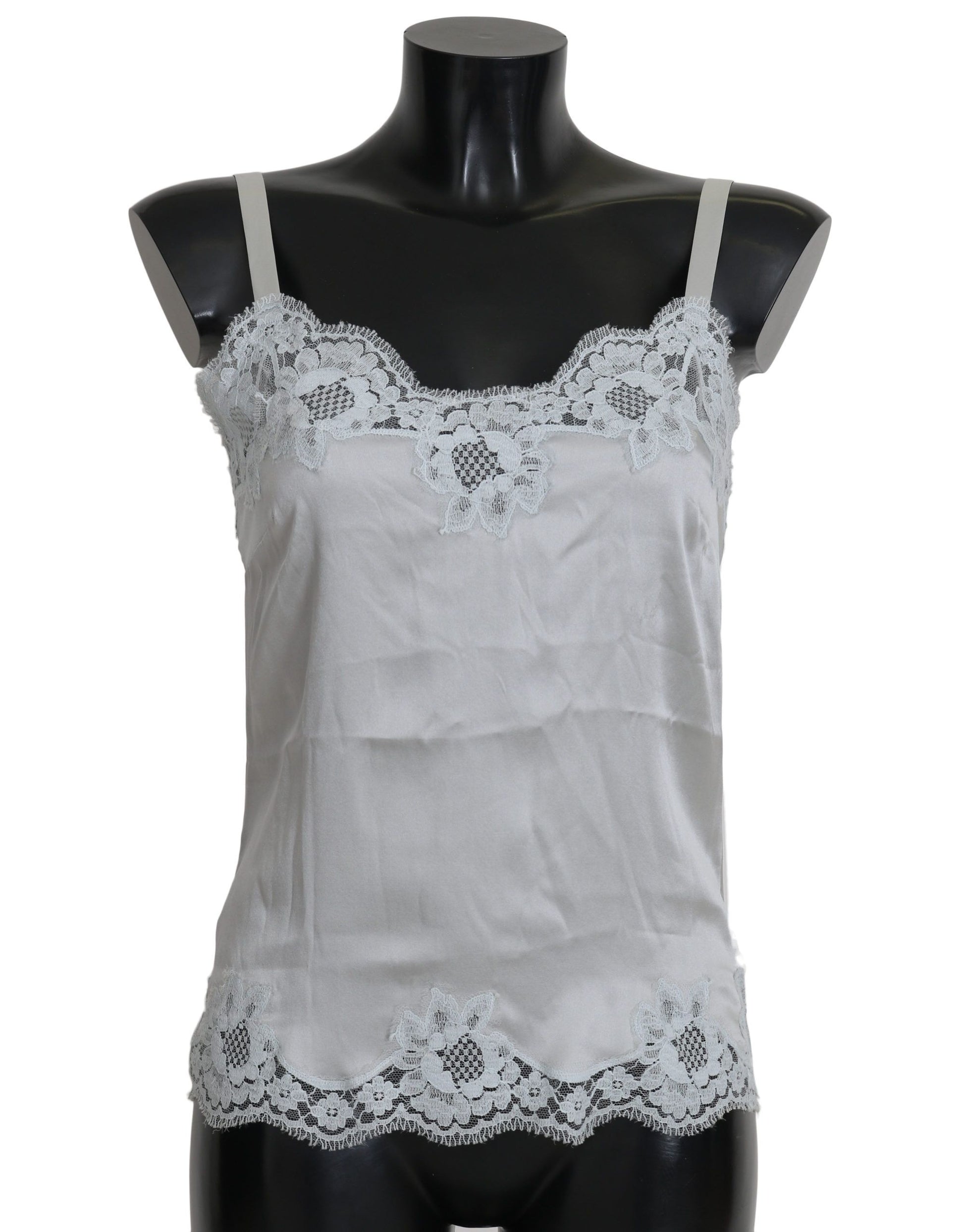 Grünes Seidenspitzenkleid, Chemisole-Dessous