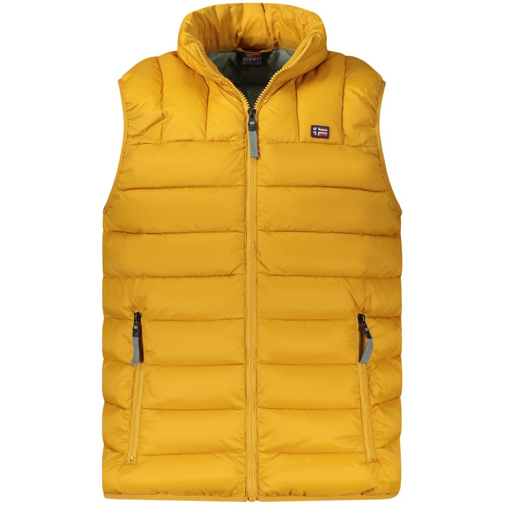 Gelbe Polyamid-Herrenjacke