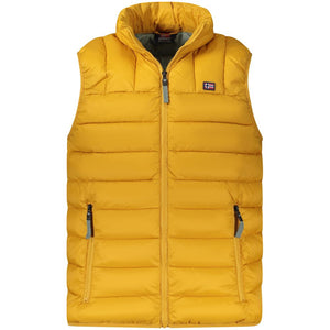 Gelbe Polyamid-Herrenjacke