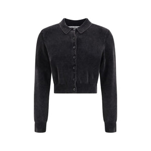 Polo Cardigan crop