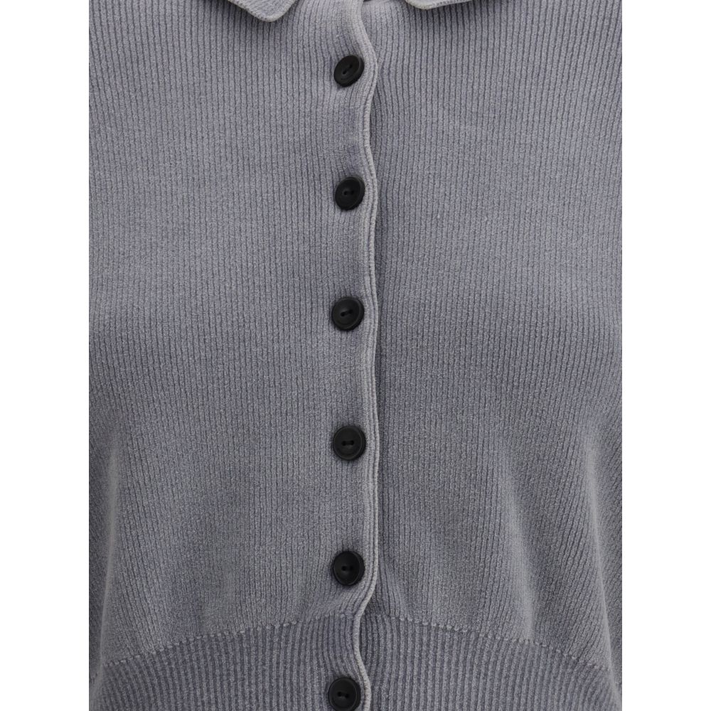 Alexander Wang Polo Cardigan crop