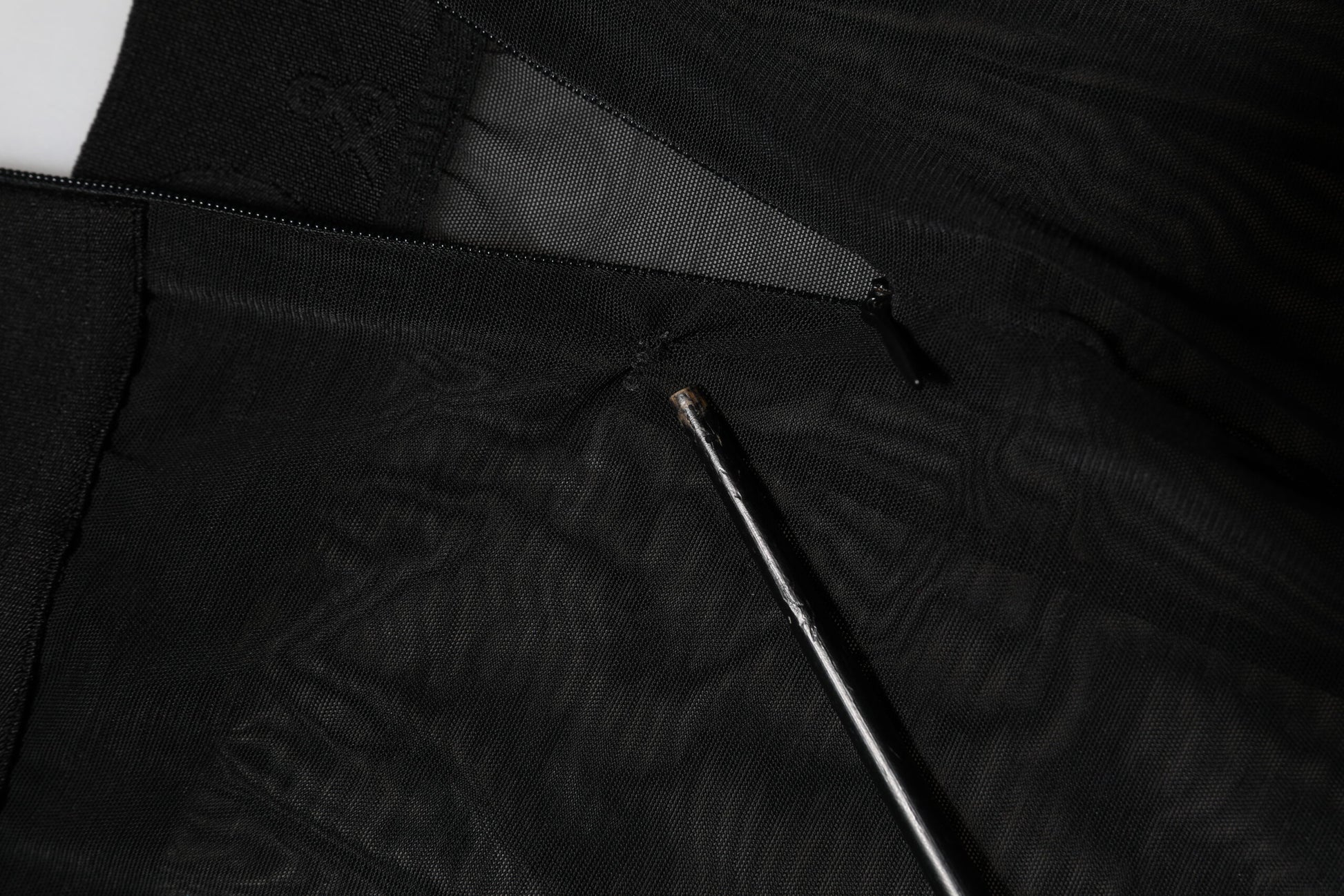 Dolce & Gabbana Black Nylon Leggings Stretch Pants