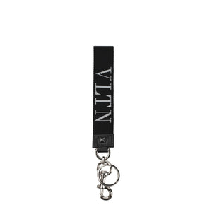 Black Fabric Keychains