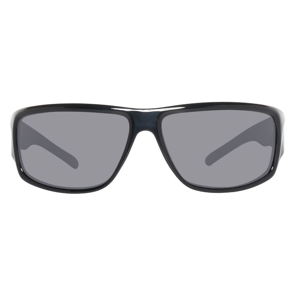 Schwarze Sonnenbrille aus Kunststoff