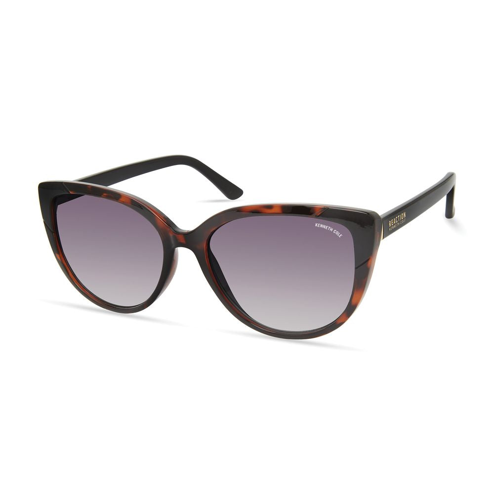 Schwarze Sonnenbrille mit Spritzguss-Optik