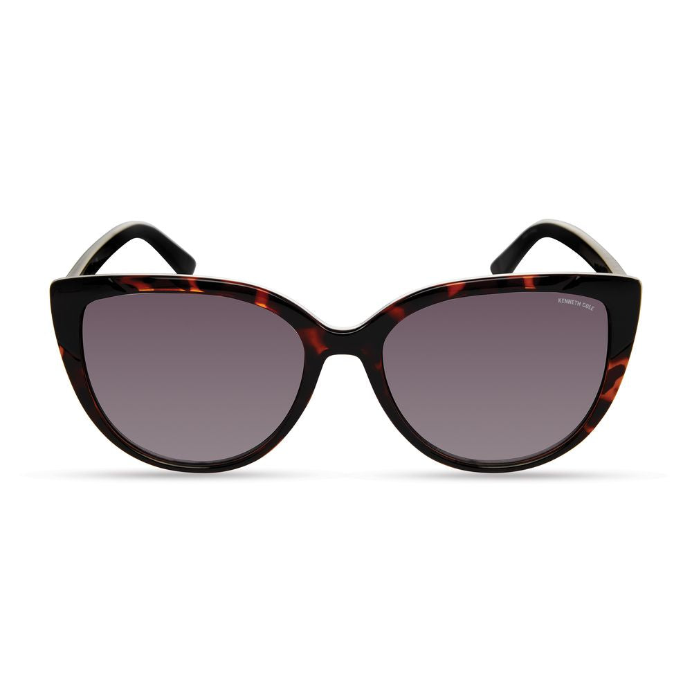 Schwarze Sonnenbrille mit Spritzguss-Optik