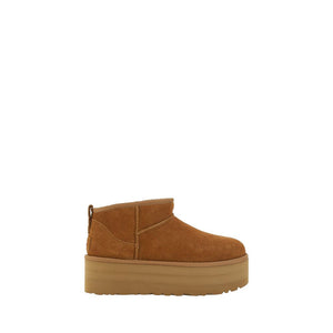 Klassische Ultra-Mini-Plateaustiefel
