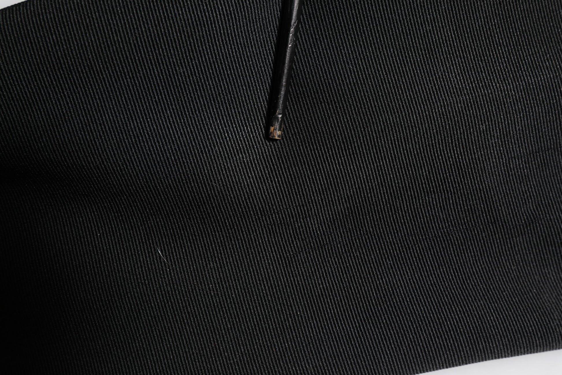 Dolce & Gabbana Black Acetate HighWaist Tapered Trouser Pants