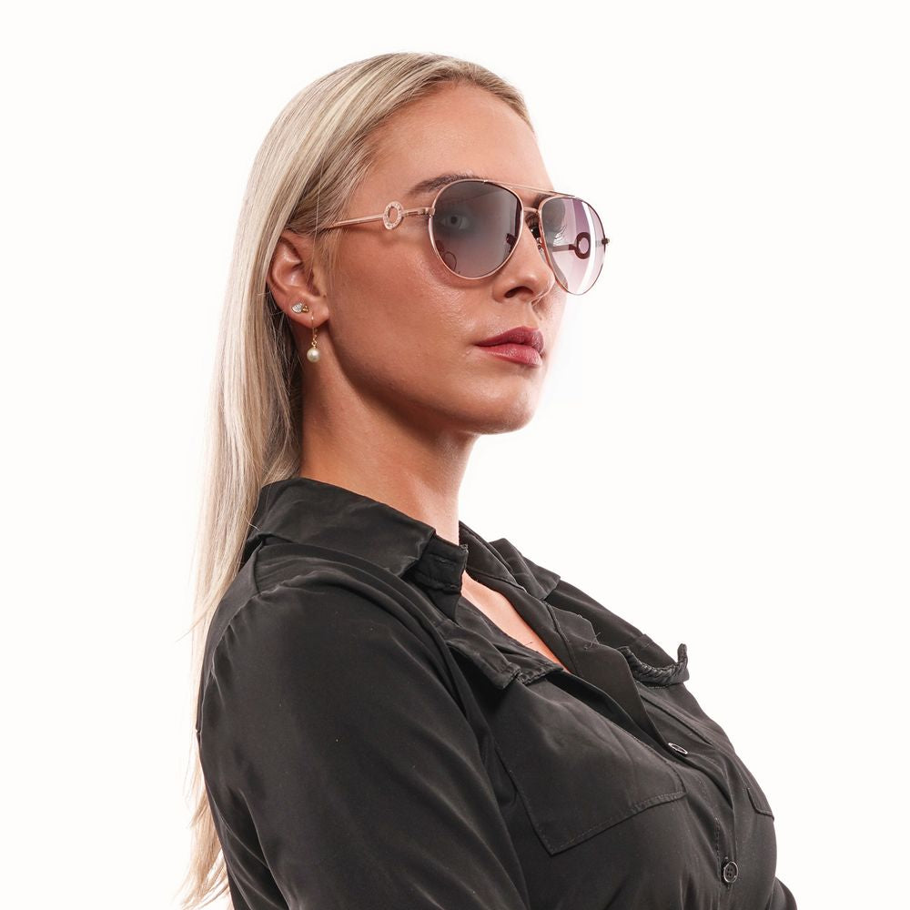 Roségoldene Damen-Sonnenbrille
