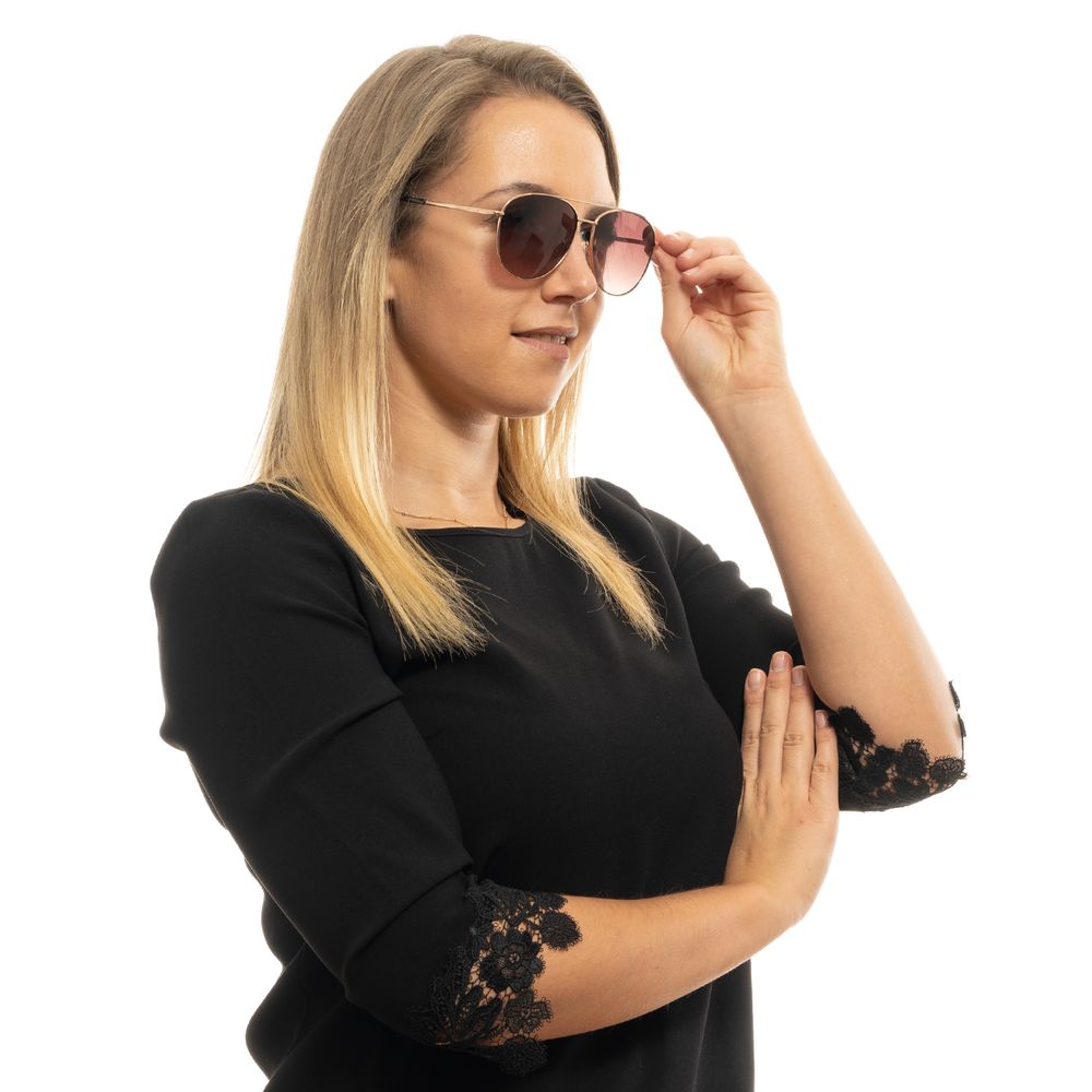 Roségoldene Damen-Sonnenbrille