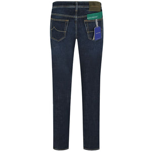 Blue Cotton Jeans & Pant