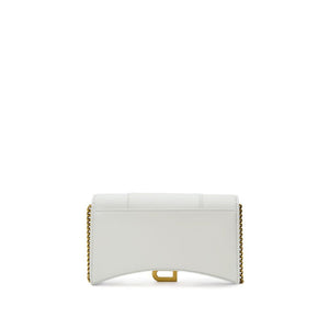 White Leather Shoulder Bag