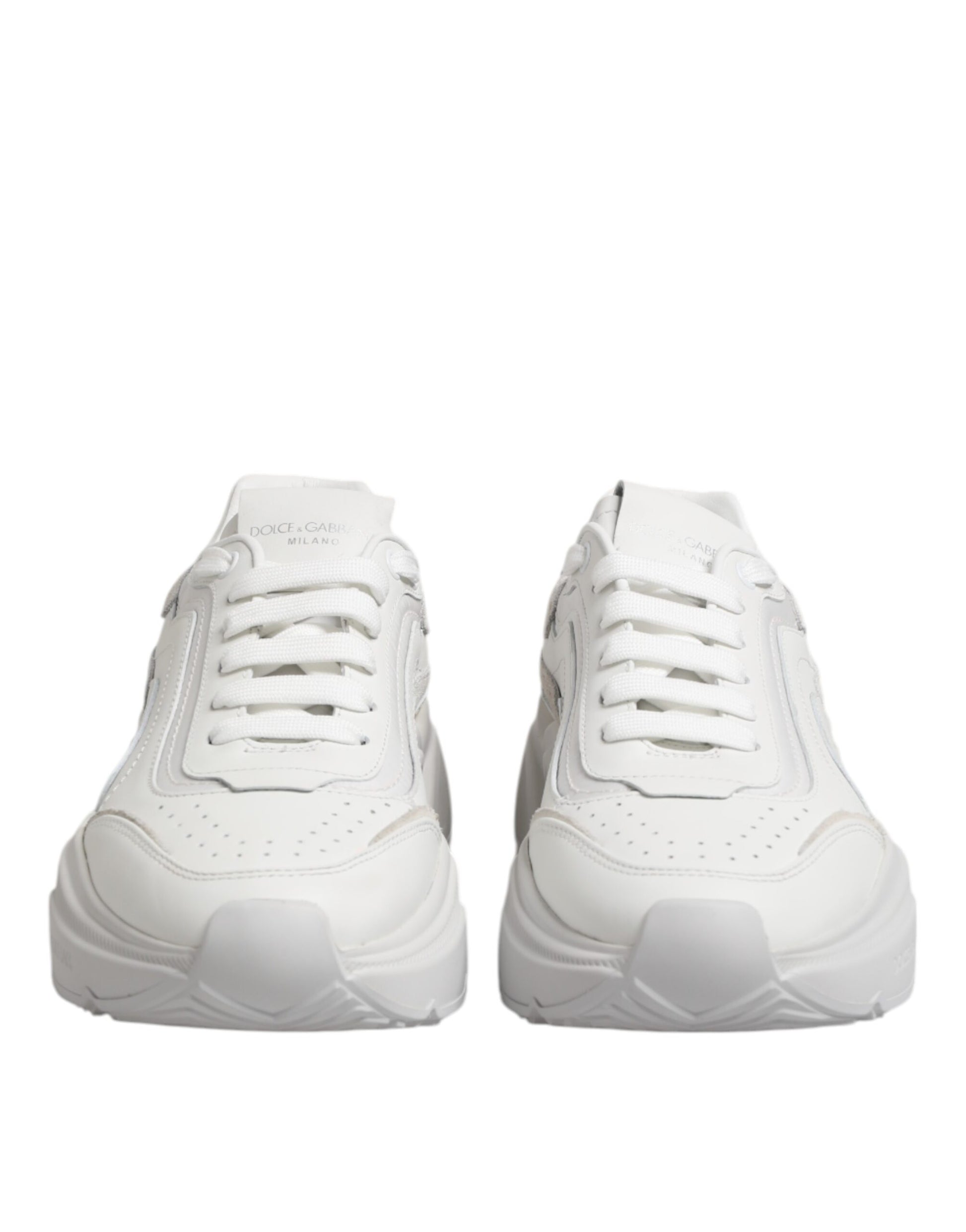 Dolce & Gabbana White Daymaster Low Top Mens Sneakers Shoes