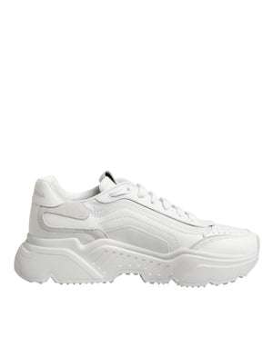 Dolce & Gabbana White Daymaster Low Top Men Sneakers Shoes