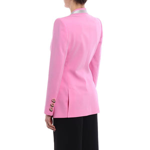 Dolce & Gabbana Pink Wool Jackets & Coat
