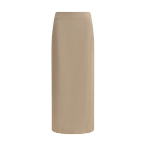 Satin midi Skirt