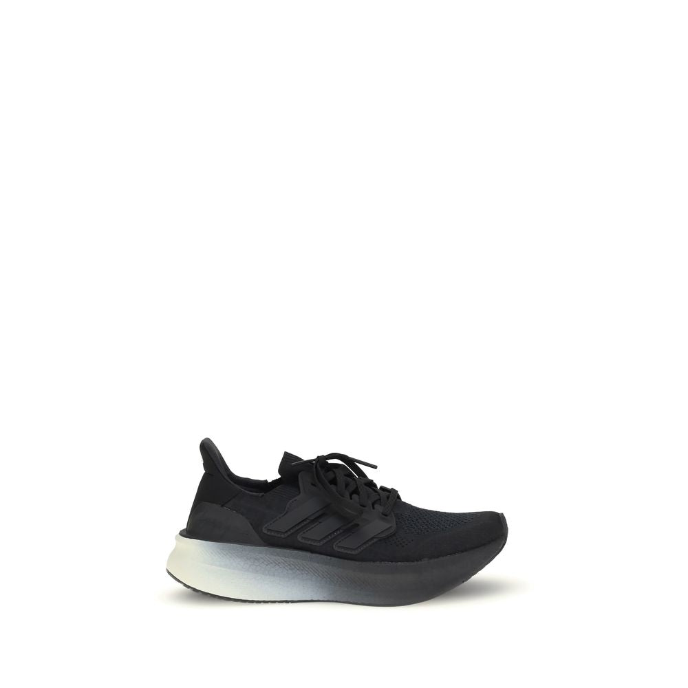 Y-3 Black Fabric Athletic Sneakers
