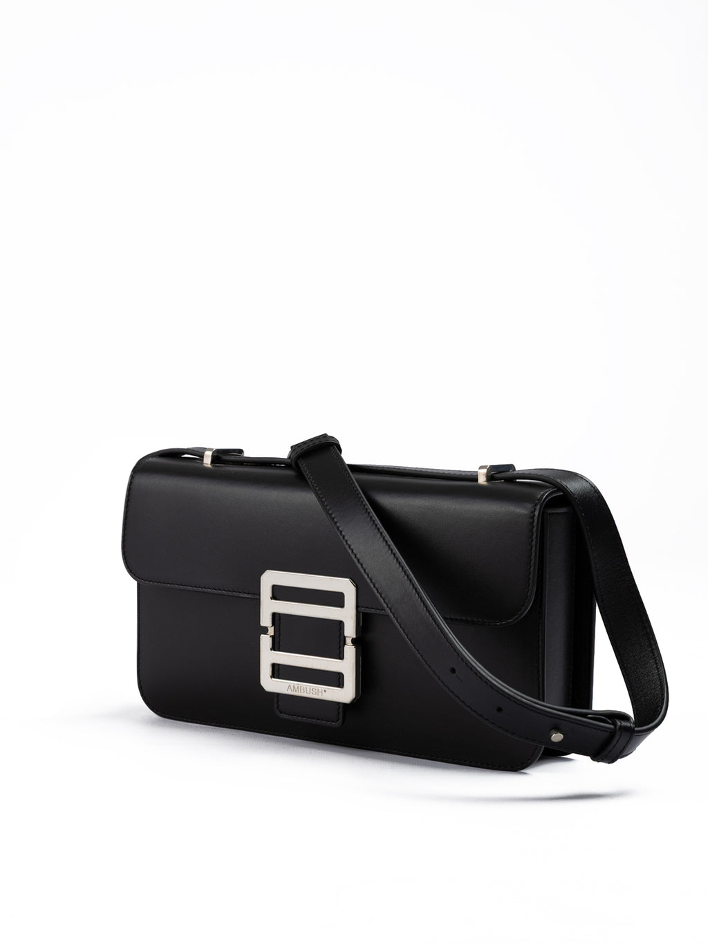 Ambush Black Leather Crossbody Bag