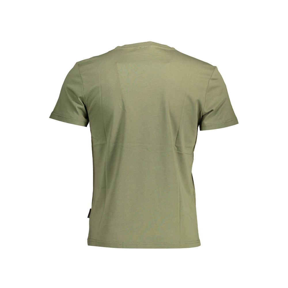 Grünes Baumwoll-T-Shirt