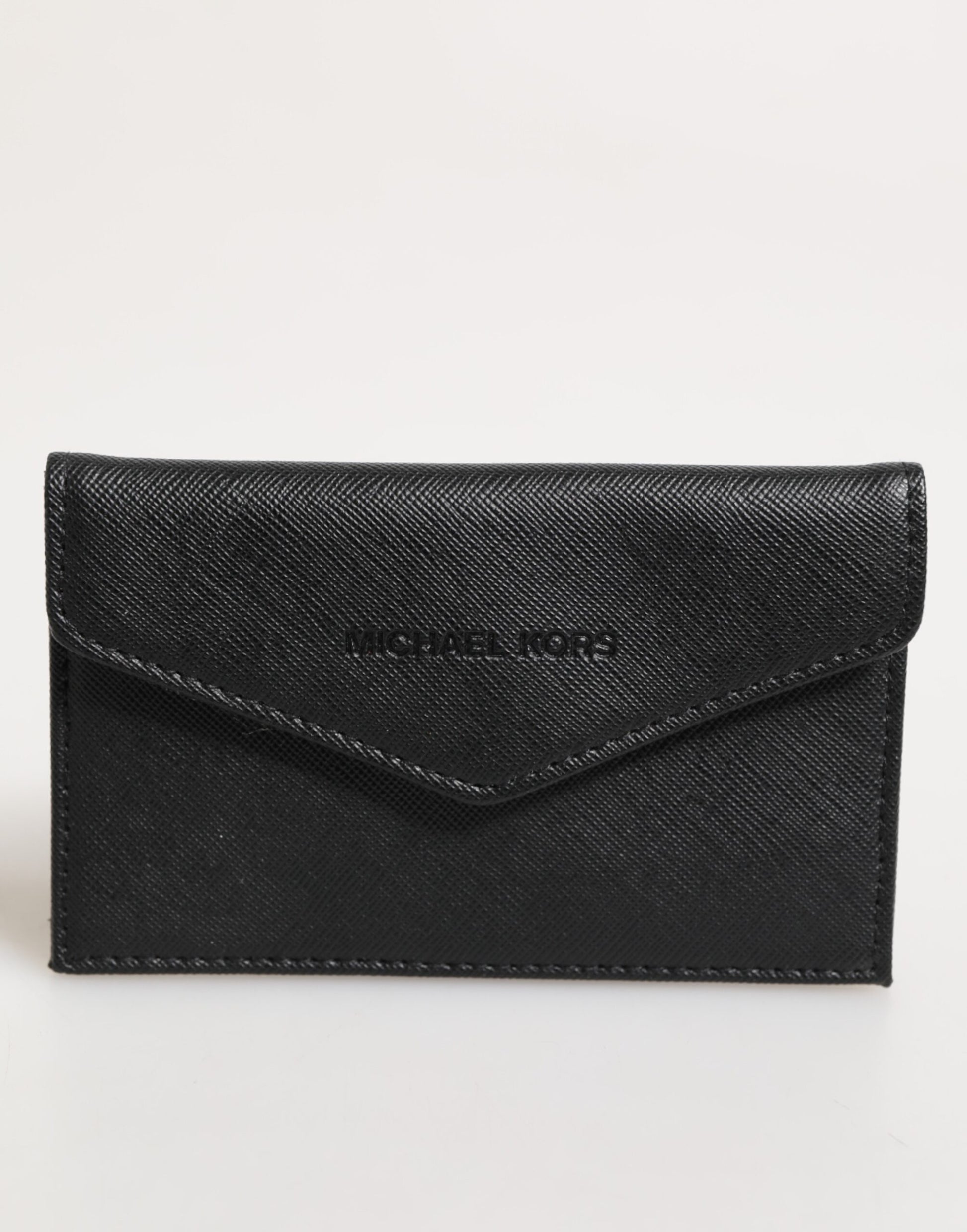 Michael Kors Black Saffiano Leather Envelope Holder Men's Accessory Wallet
