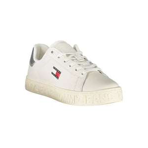White Leather Women Sneaker