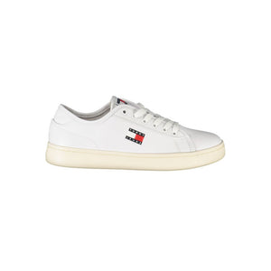 White Leather Women Sneaker