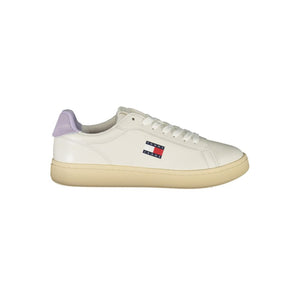 White Leather Women Sneaker