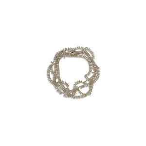 Silver Knotted Bracelet