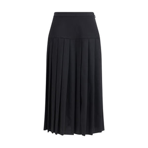 Pleated midi Skirt