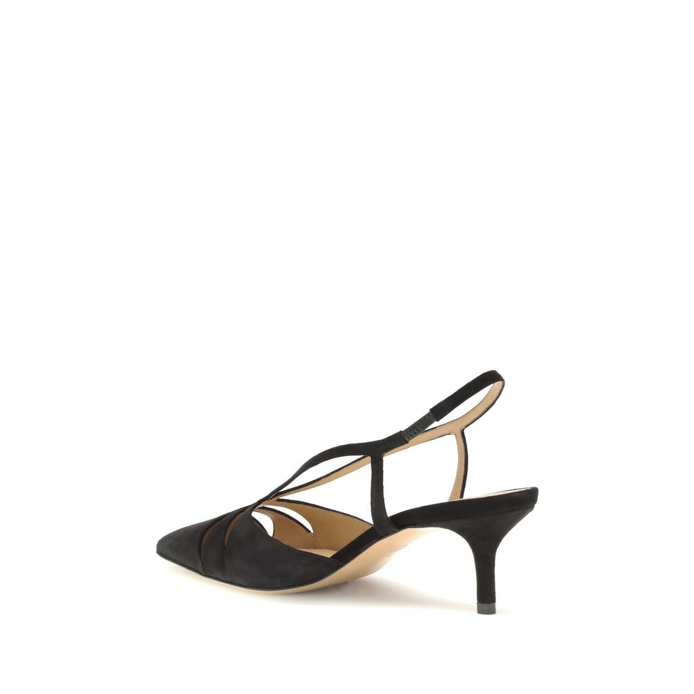 Suede leather Décolleté