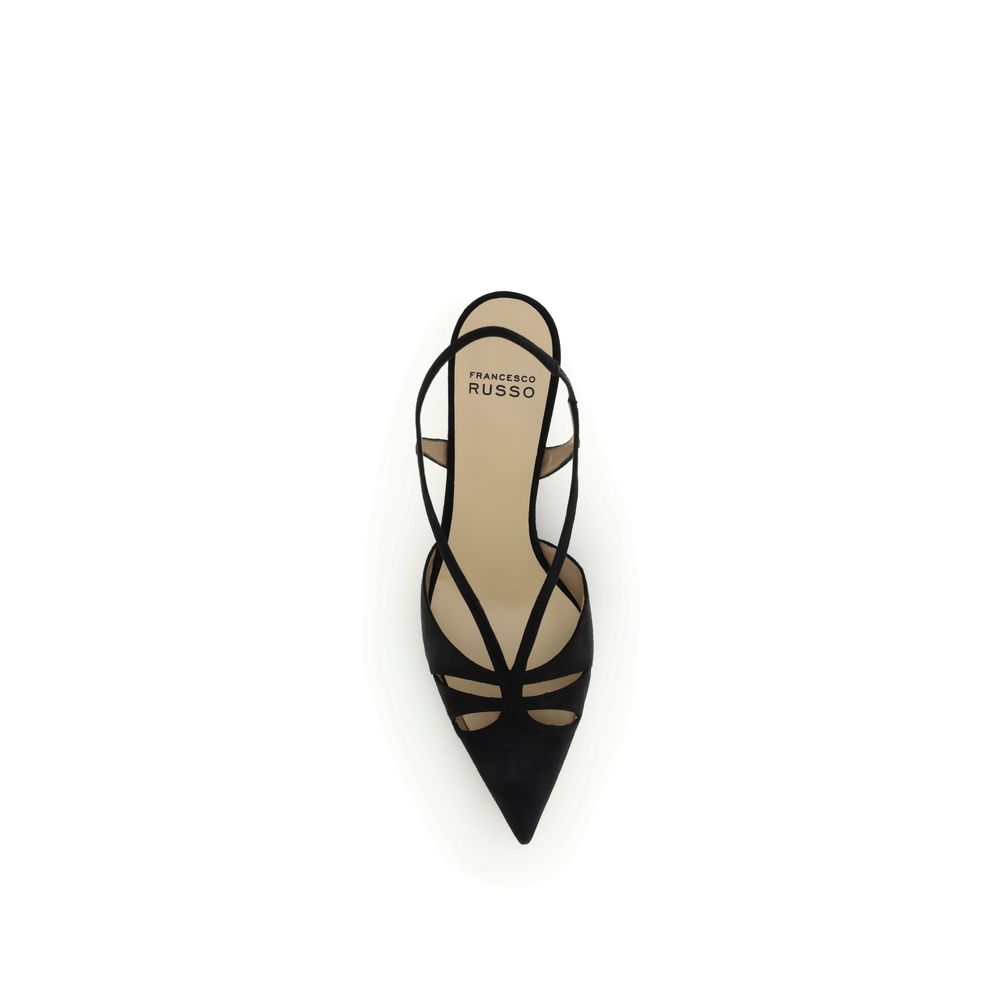 Suede leather Décolleté
