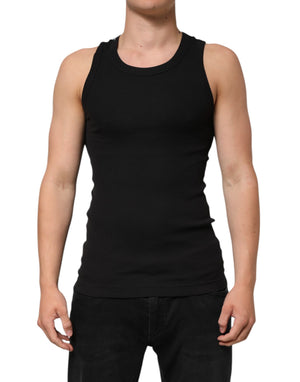 Black Tank Sleeveless Underwear Men T-shirt